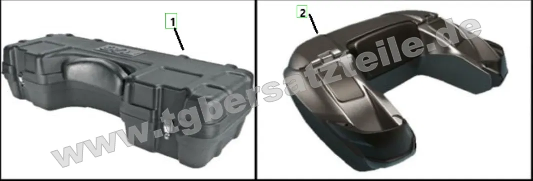 Top Case - Sturzbügel hinten Top Case - Sturzbügel hinten