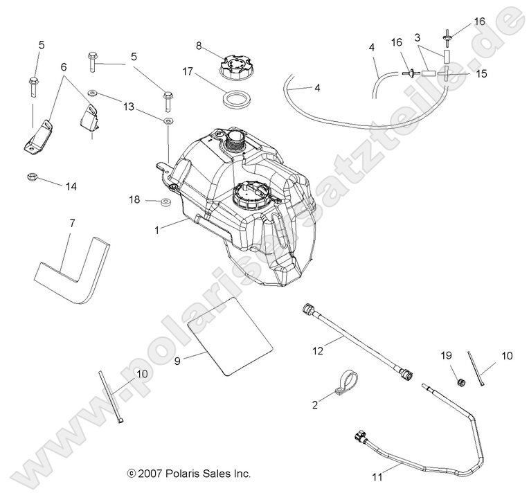 BODY, FUEL TANK ASM. BODY, FUEL TANK ASM.