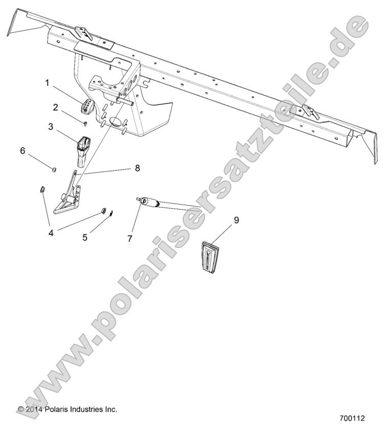 Drive Train, Gear Selector Drive Train, Gear Selector