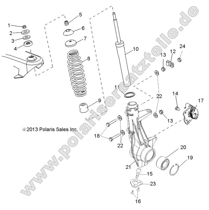 Suspension, Front Strut