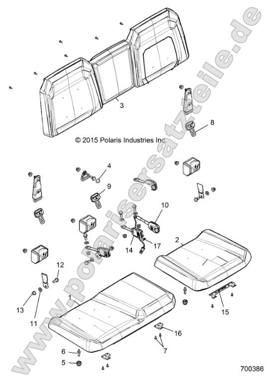 Body, Seat 60/40 Full Back