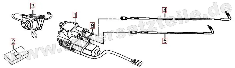 Stellmotor Differentialsperre Stellmotor Differentialsperre
