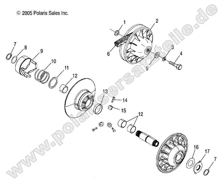 DRIVEN CLUTCH DRIVEN CLUTCH
