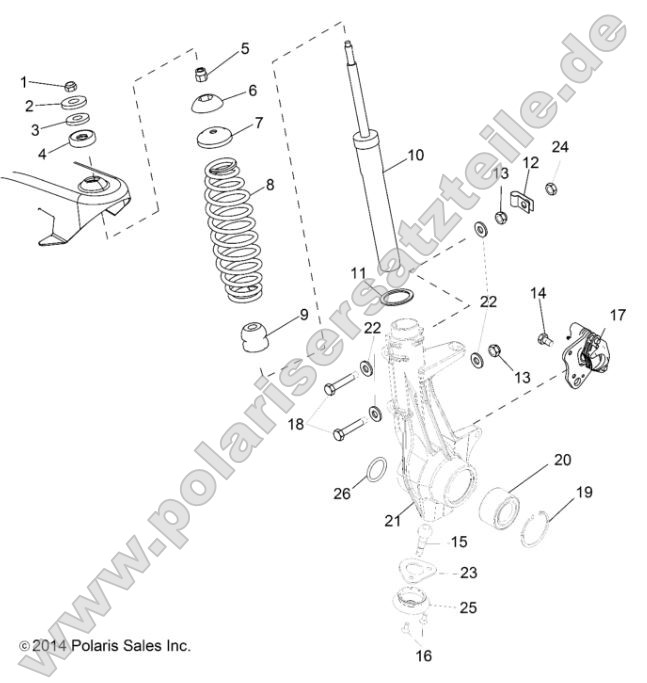 Suspension, Front Strut