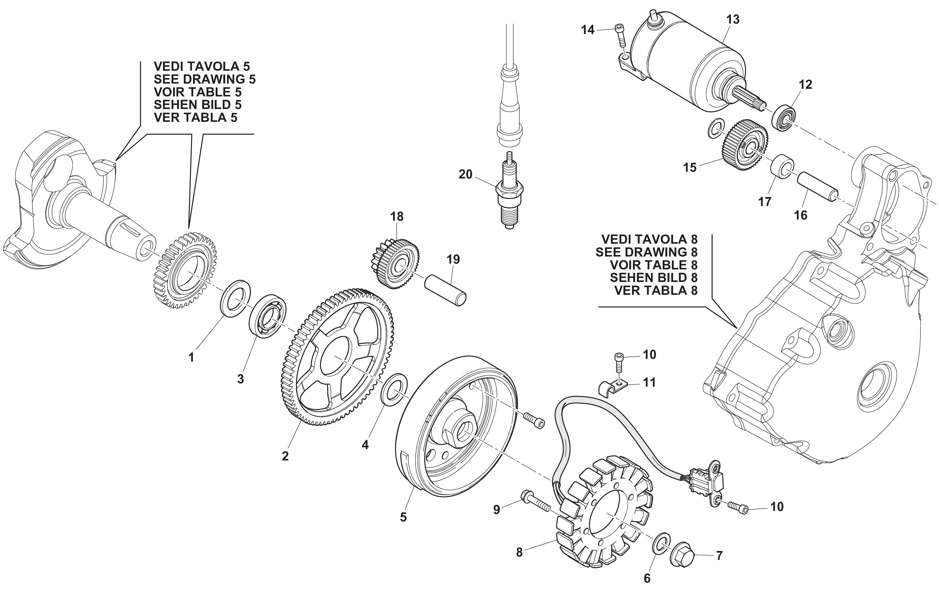 Lichtmaschine / Zündung Lichtmaschine / Zündung