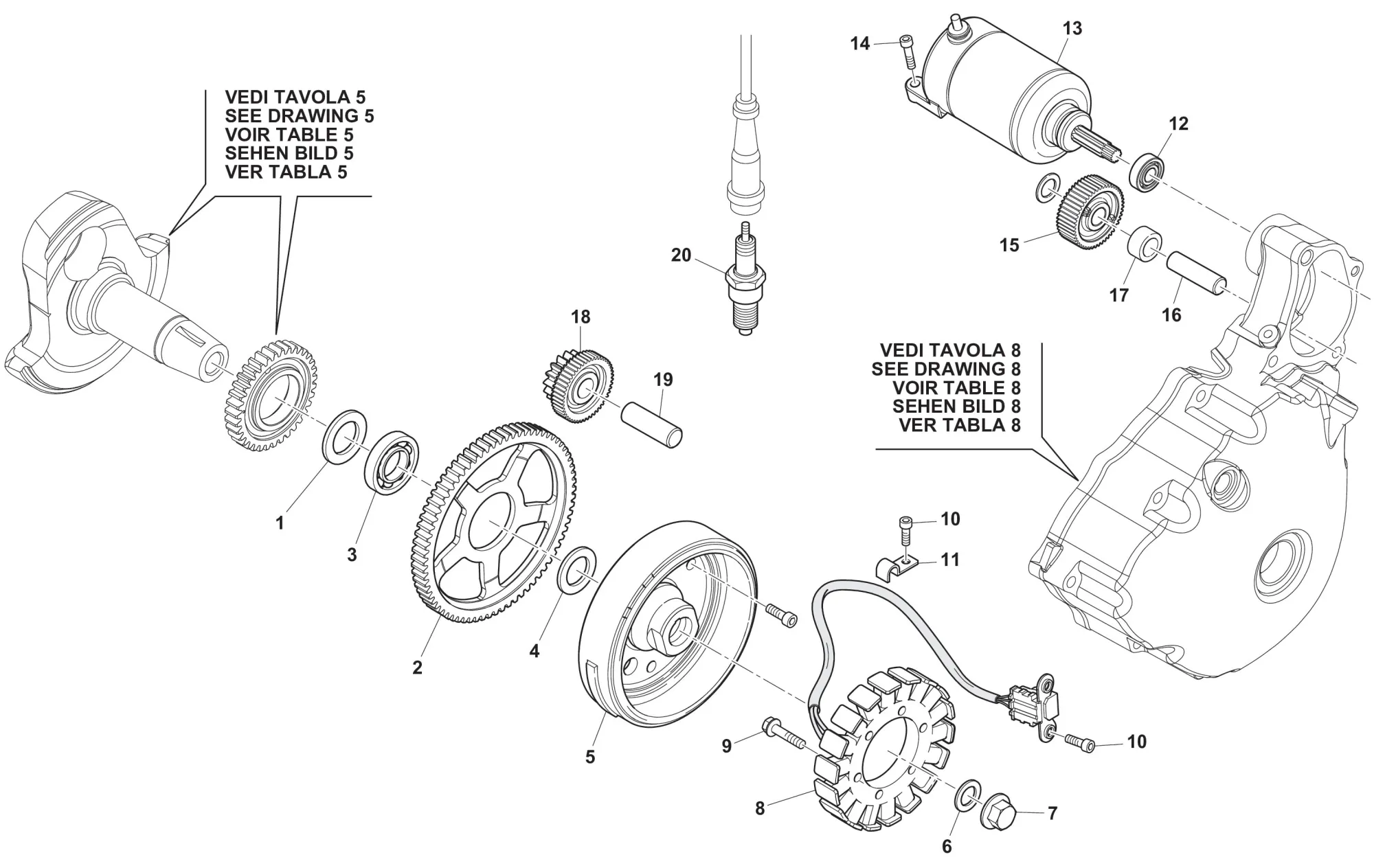 Lichtmaschine / Zündung Lichtmaschine / Zündung