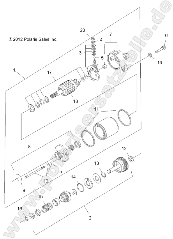 ENGINE, STARTING SYSTEM (Built 10/03/11 and Before) ENGINE, STARTING SYSTEM (Built 10/03/11 and Before)