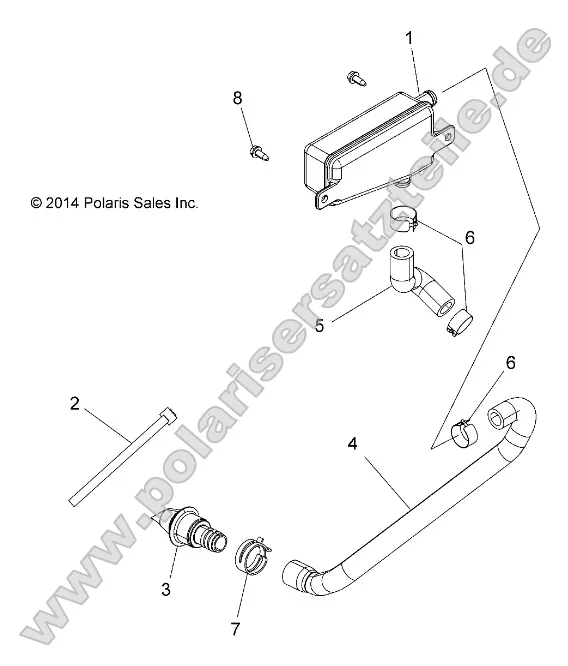 Engine, Breather Hose Engine, Breather Hose