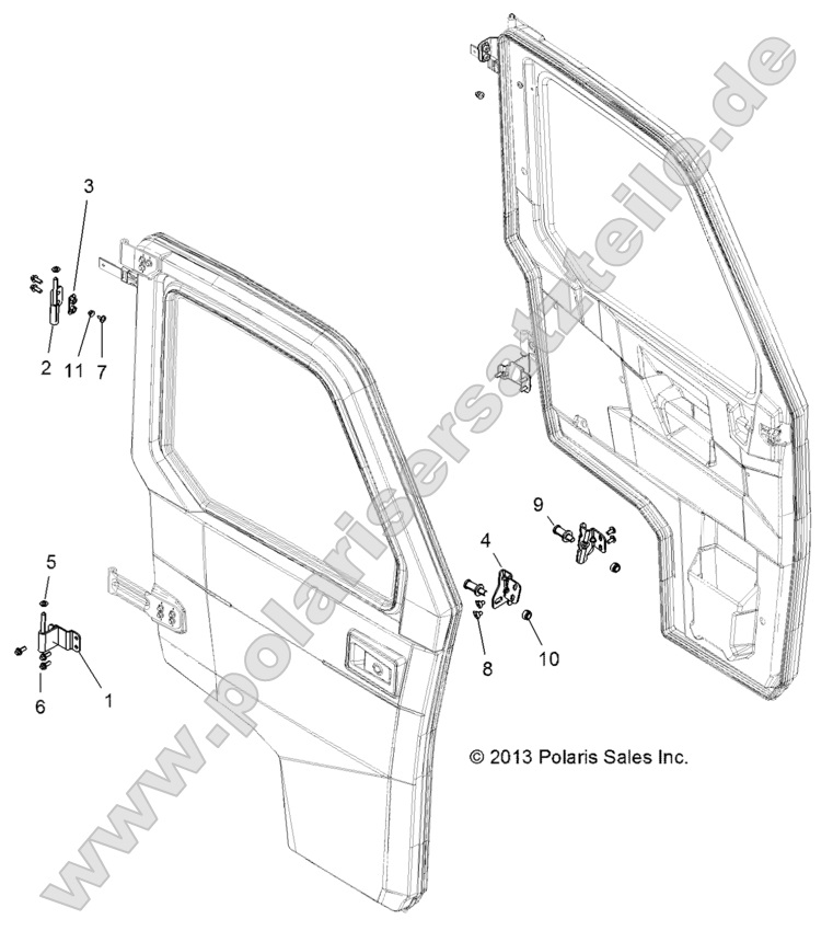Body, Door Mounting Body, Door Mounting