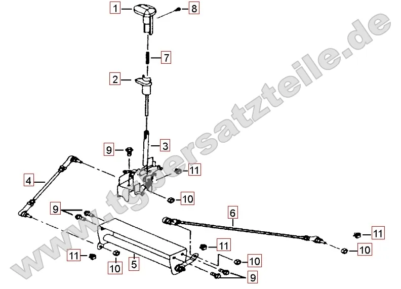 Gangschalthebel Gangschalthebel