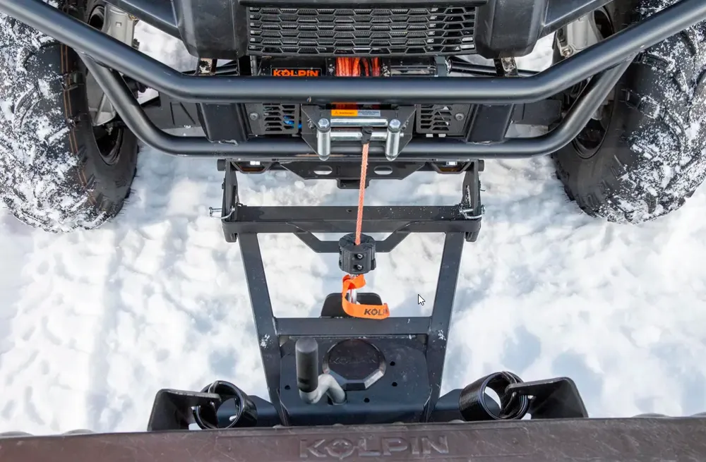 Kolpin Schneeschild Conqueror Frontmontage Set 168 cm 66" - Polaris Ranger EV / 400 / 500 / 570 800