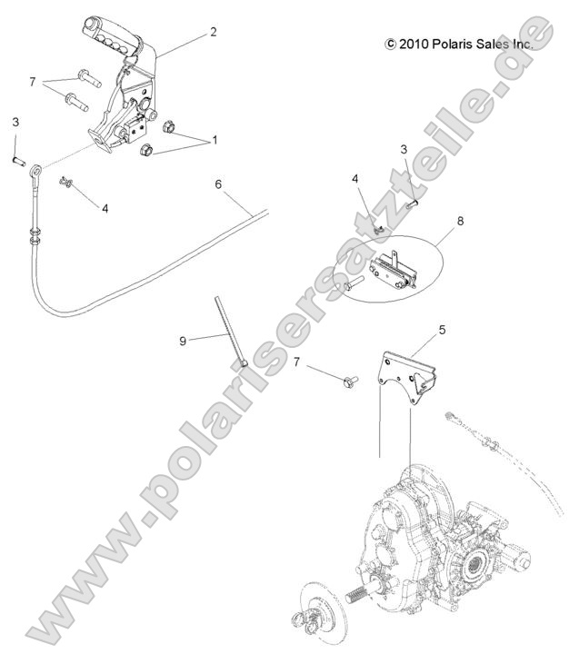 Brakes, Park Brake Asm.