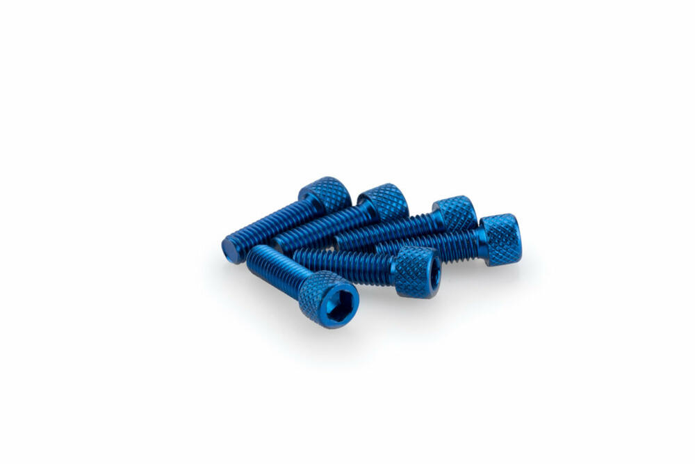 PUIG INBUS-SCHRAUBEN-KIT M6X20MM. BLAU - 0364A