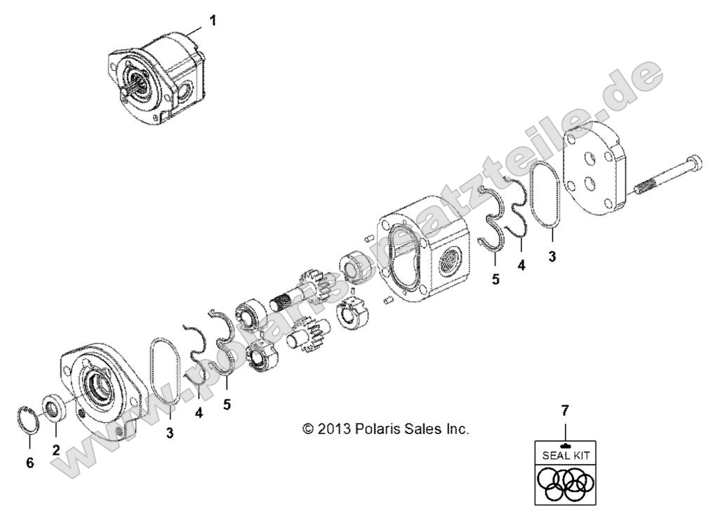 Hydraulics, Gear Pump Hydraulics, Gear Pump