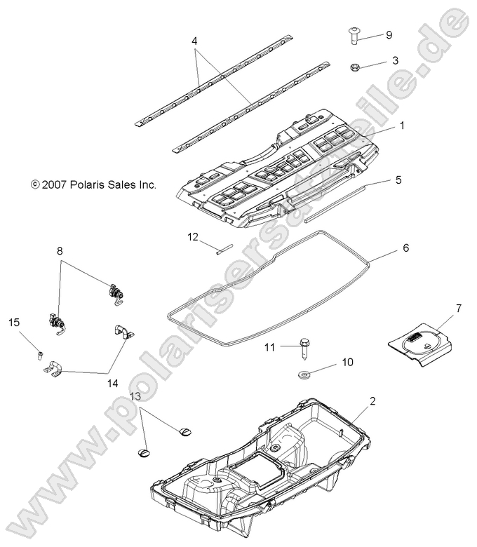 BODY, FRONT STORAGE BOX BODY, FRONT STORAGE BOX