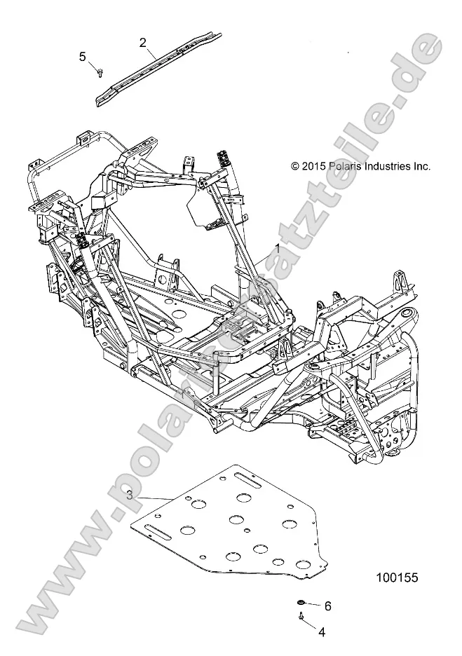 Chassis, Main Frame and Skid Plate Chassis, Main Frame and Skid Plate