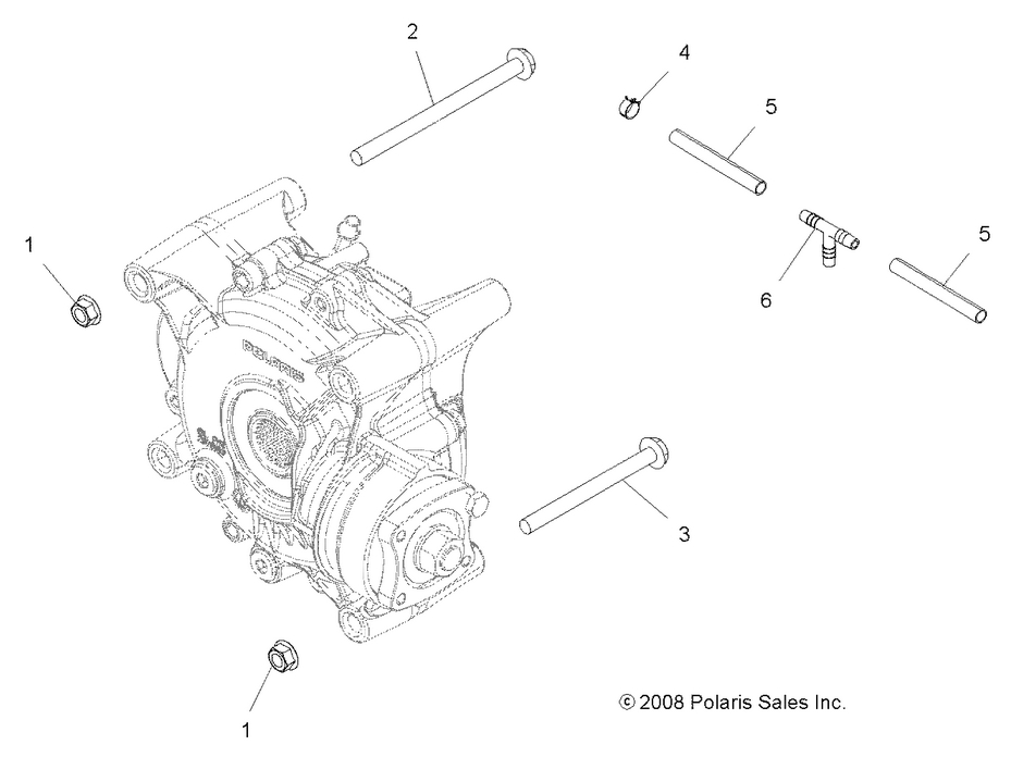 DRIVE TRAIN, GEARCASE MOUNTING, REAR DRIVE TRAIN, GEARCASE MOUNTING, REAR