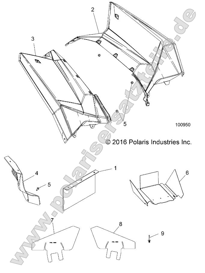 Body, Rear Cab and Heat Shields Body, Rear Cab and Heat Shields