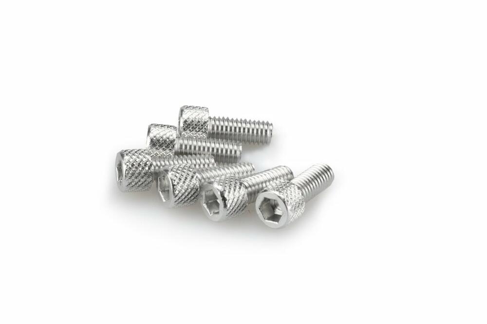 PUIG INBUS-SCHRAUBEN-KIT M6X15MM. SILBER - 0363P