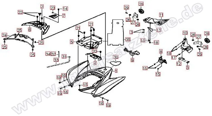 Heckverkleidung Heckverkleidung