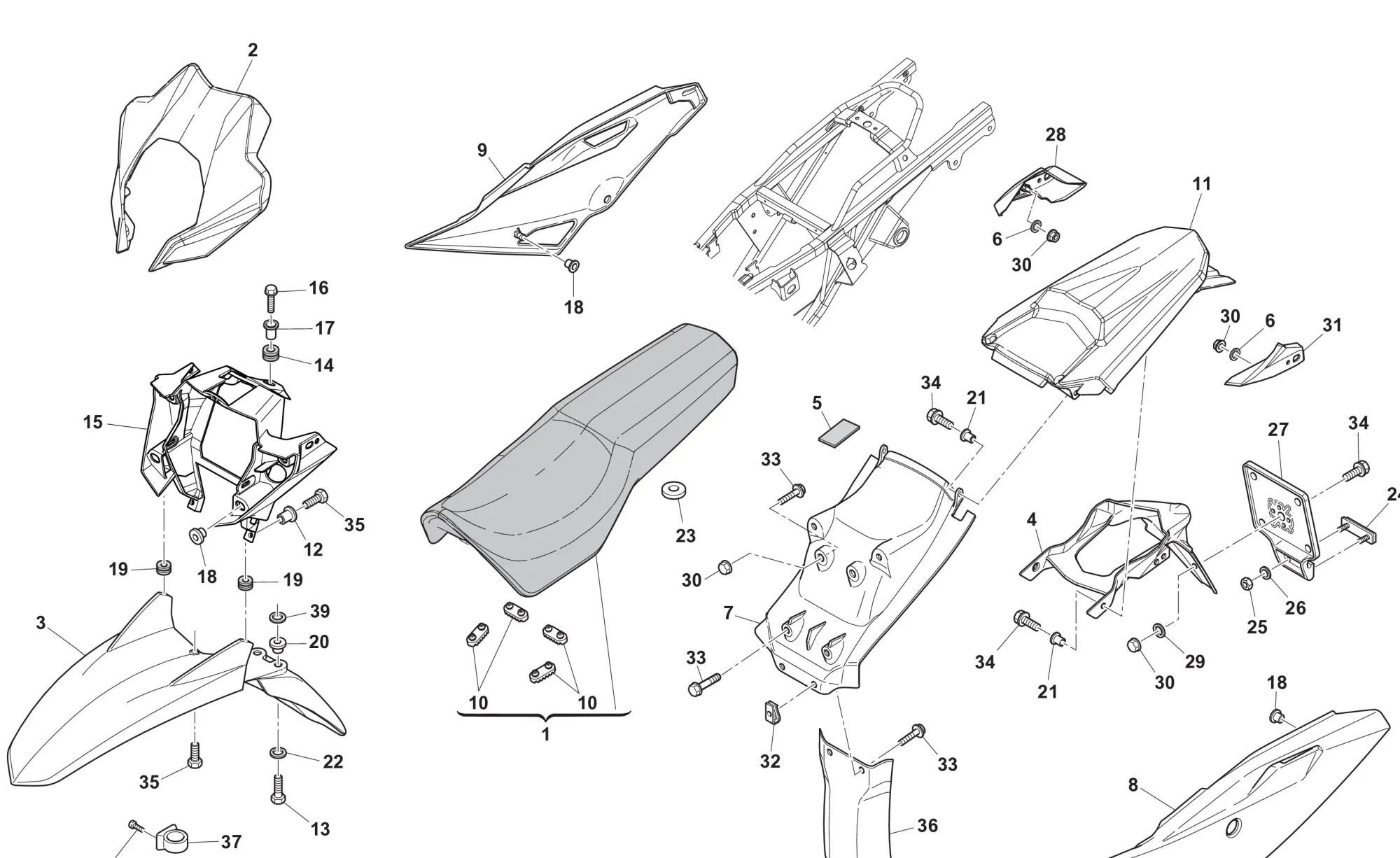 Verkleidung - Sitzbank Verkleidung - Sitzbank
