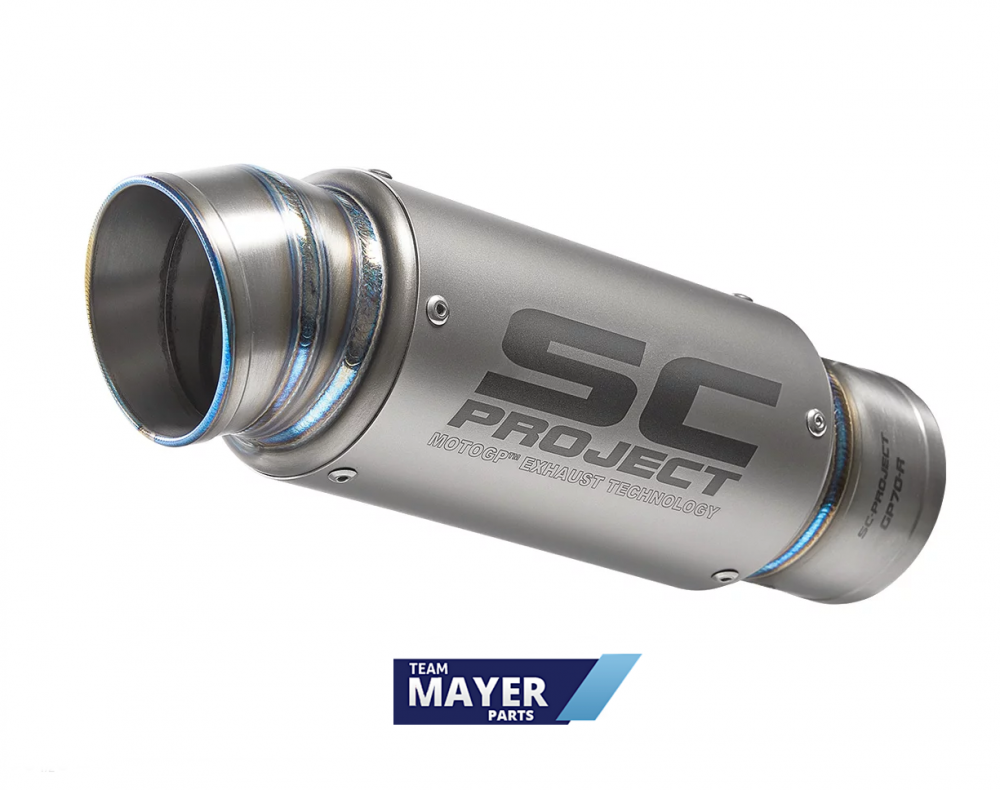 SC_Projekt_GP70_R_Schallda_mpfer_titan_1 SC Project GP70-R Titan Racing Schalldämpfer 60 mm