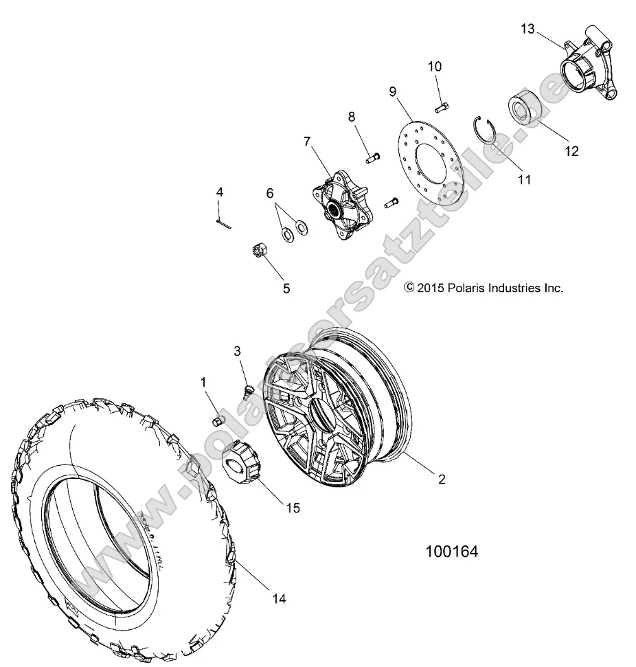 Wheels, Rear (100164) Wheels, Rear (100164)