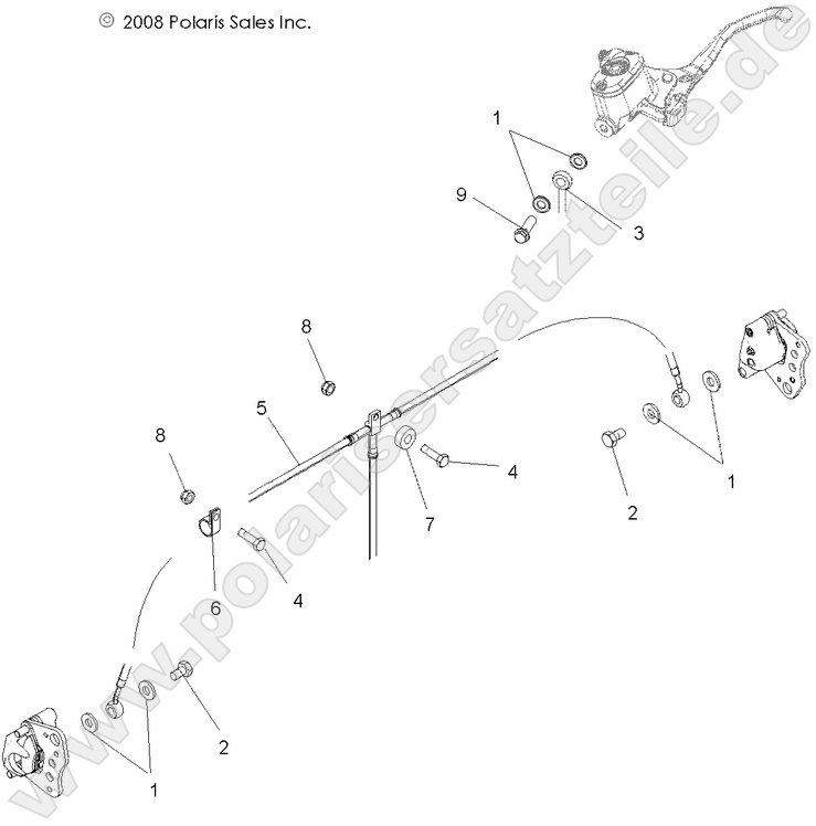 BRAKES, FRONT BRAKE LINES