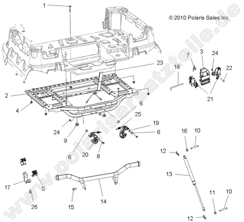 BODY, BOX FRAME and LATCH