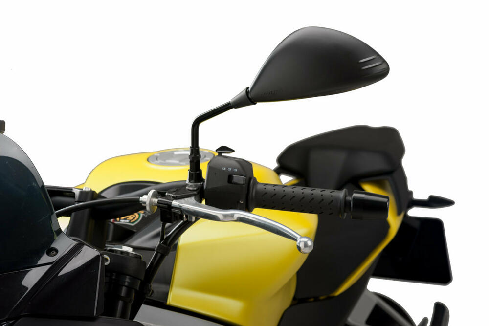 PUIG SPIEGEL Z2 S/LINKS ROD HOMOLOGIERT C/SCHWARZ - 3575N