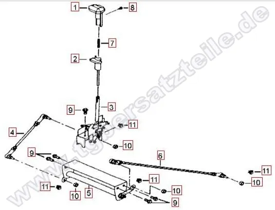 Gangschalthebel Gangschalthebel