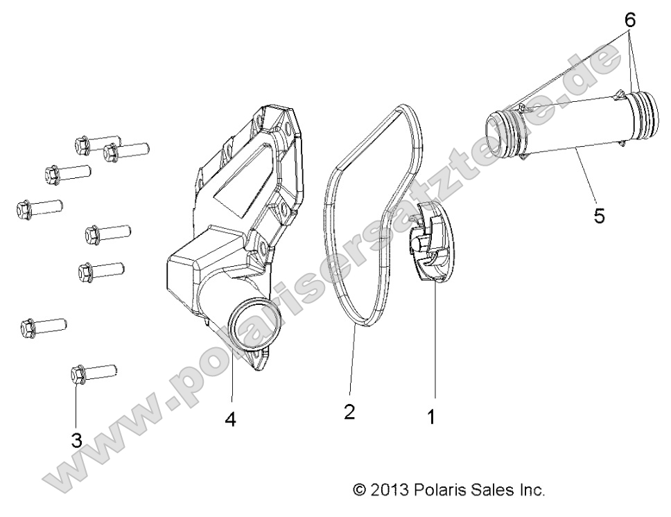Engine, Waterpump Impeller and Cover Engine, Waterpump Impeller and Cover