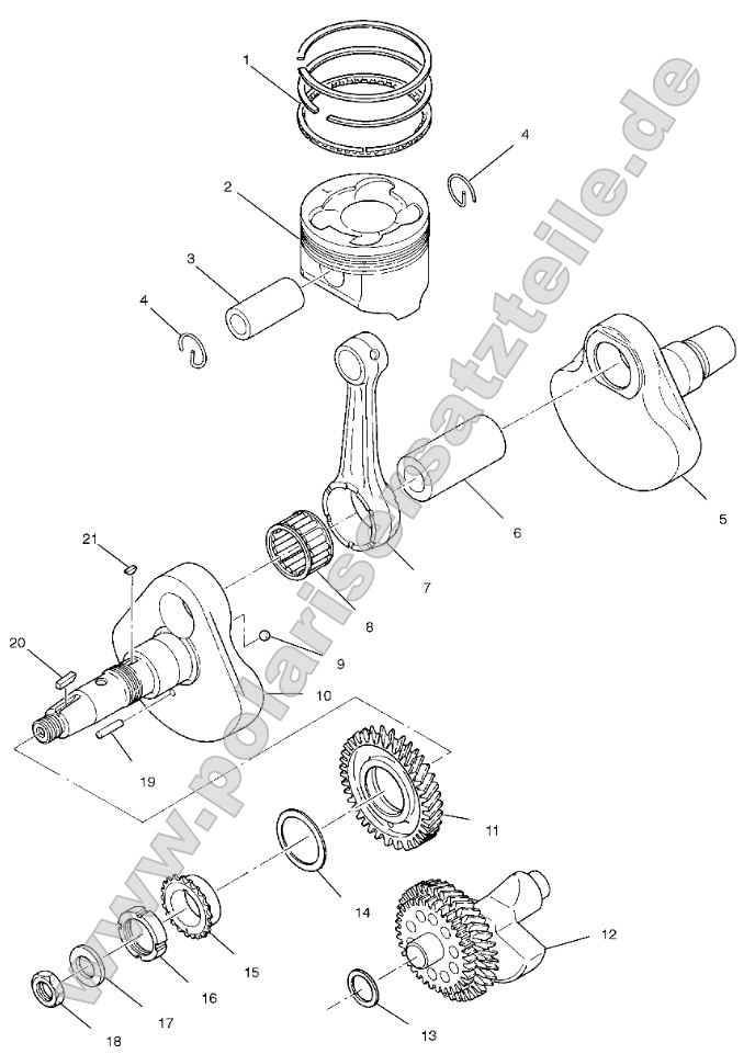 Crankshaft and Piston Crankshaft and Piston