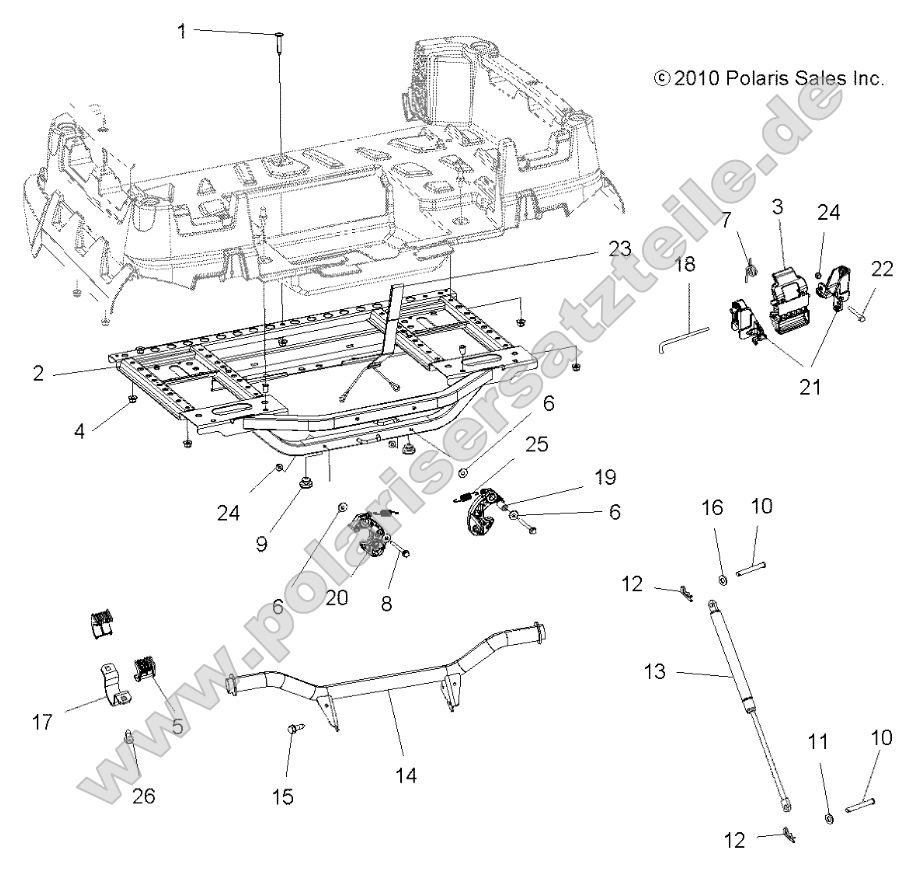 Body, Box Frame and Latch