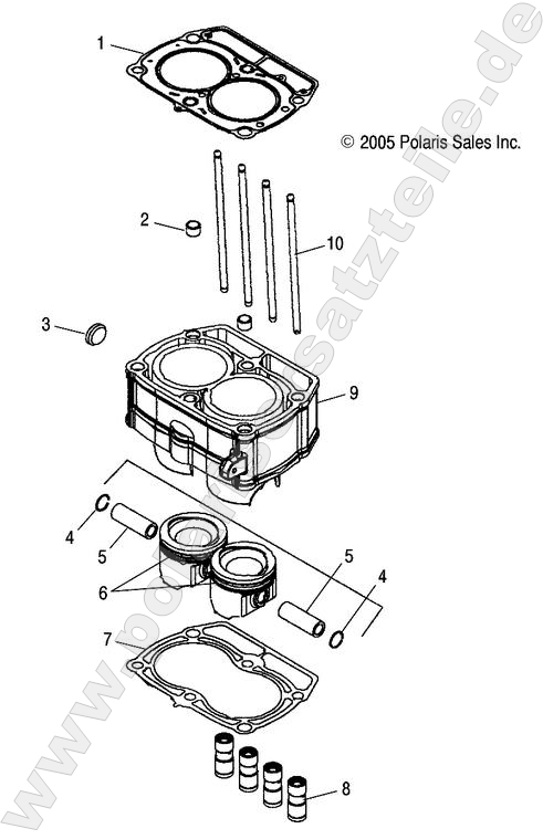 ENGINE, PISTON and CYLINDER ENGINE, PISTON and CYLINDER