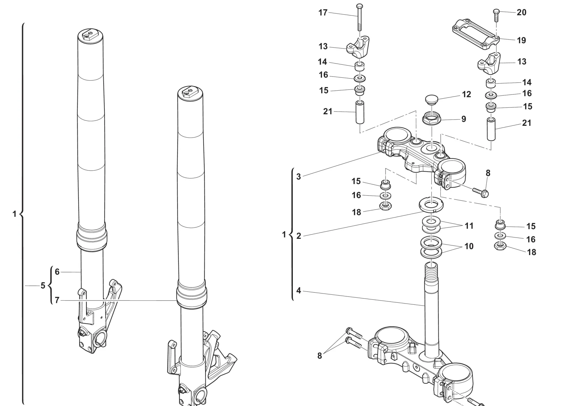 Gabel / Gabelbrücke Gabel / Gabelbrücke