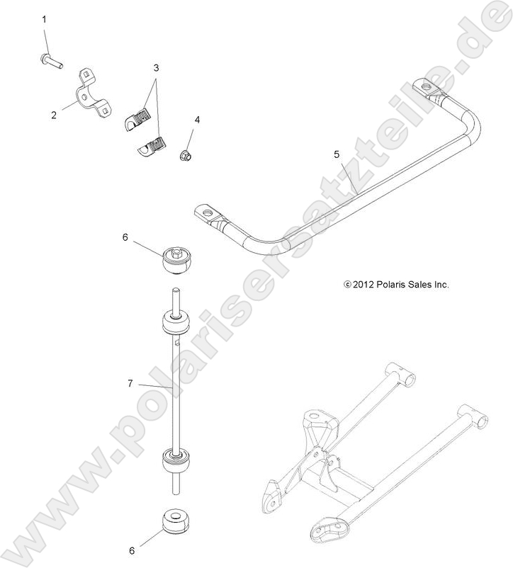 SUSPENSION, STABILIZER BAR