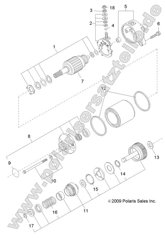 Engine, Starting Motor