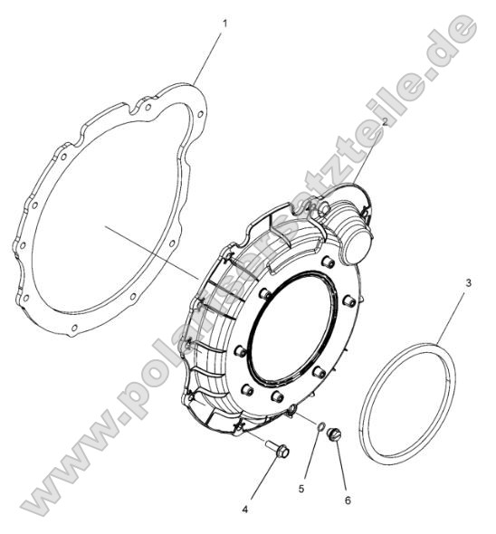 Engine, Flywheel Cover