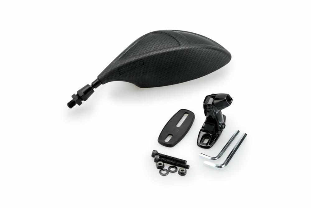 PUIG SPIEGEL MOD.Z1 W/BASE LINKS KARBON-OPTIK - 4252C