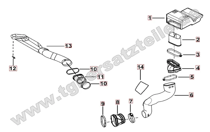 Ansaugstutzen Ansaugstutzen