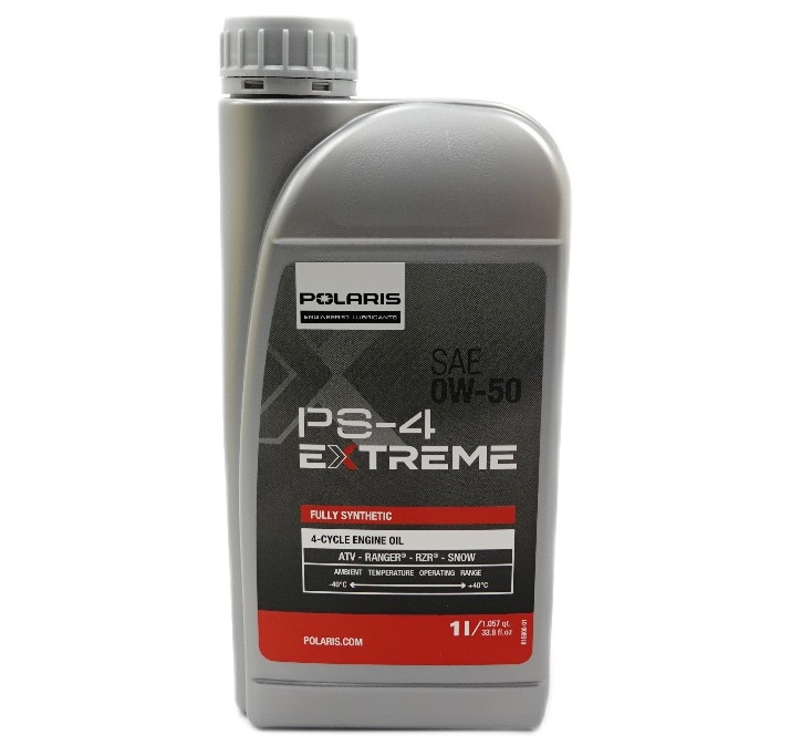 Polaris Original PS-4 Extreme Duty Motoröl 0W-50 vollsynthetisch 4T - 1 Liter Polaris Original PS-4 Extreme Duty Motoröl 0W-50 vollsynthetisch 4T - 1 Liter