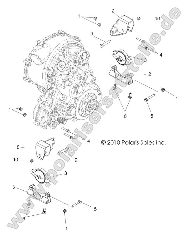 Drive Train, Transmission Mounting