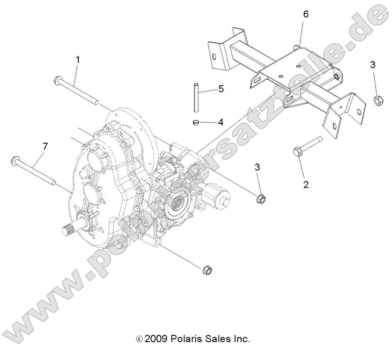 Drive Train, Main Gearcase Mounting