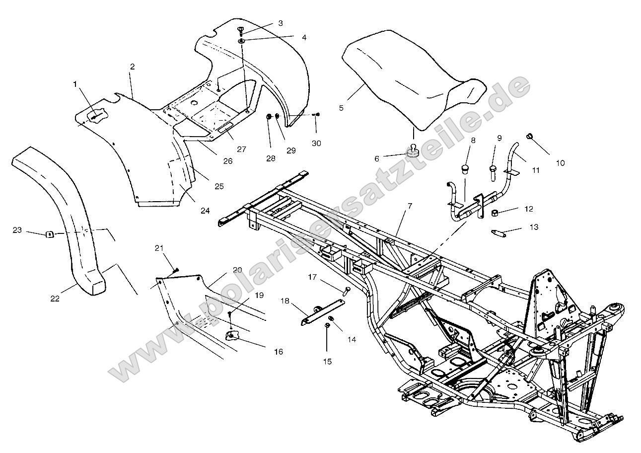 Rear Cab and Seat Rear Cab and Seat