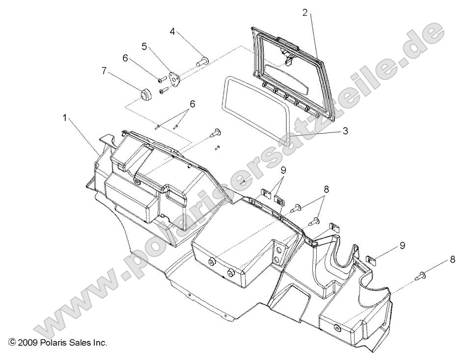 Body, Glove Box Storage