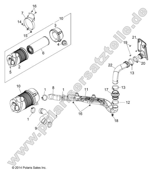 Engine, Air Intake System Engine, Air Intake System
