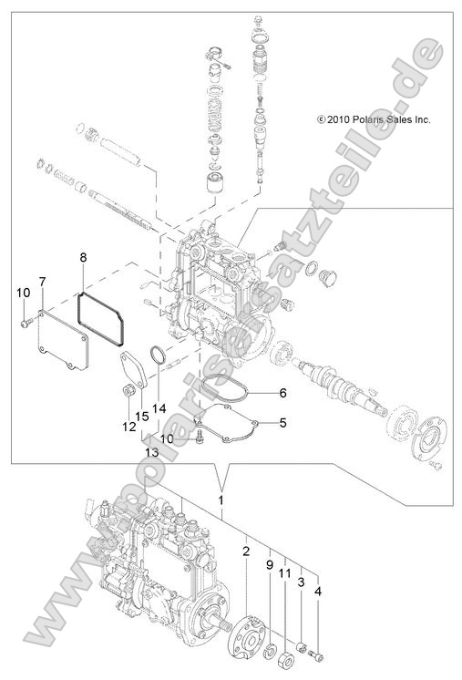 Engine, Fuel Injection Pump