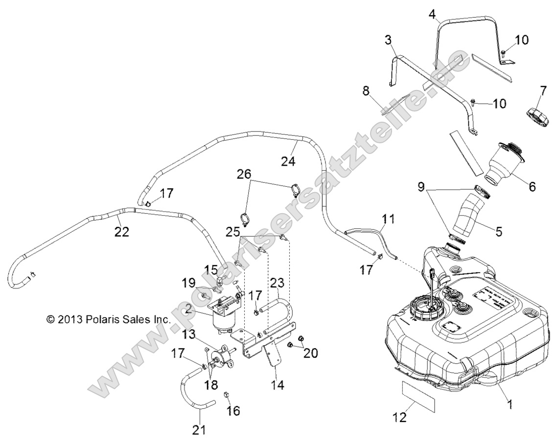 Body, Fuel Tank Body, Fuel Tank