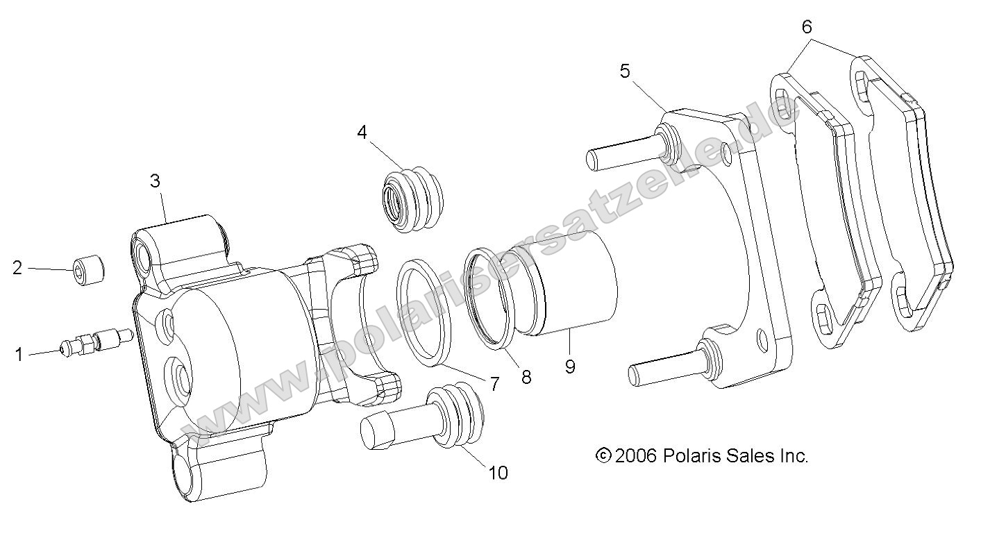 Brakes, Rear Caliper Brakes, Rear Caliper